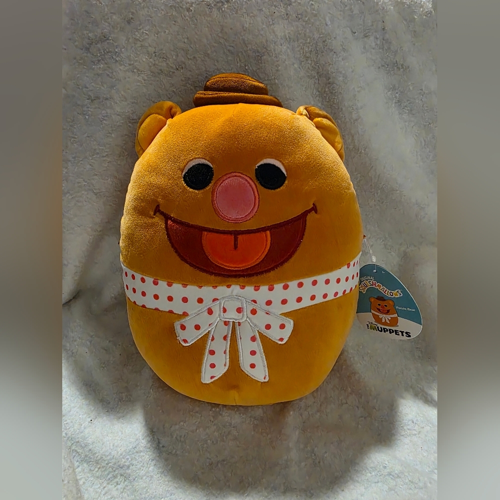 Fozzie Bear Squishmallow Plush NWT